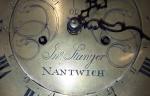 1780s John Stanyer Longcase Clock in Brass