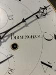 Birmingham W Nicholas Oak Longcase Clock 8-Day