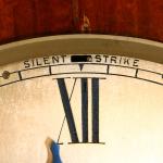 Antique Scottish Satinwood Longcase Clock by Wilson & Sharp