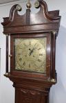 1780s John Stanyer Longcase Clock in Brass