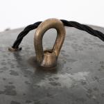 Vintage French Double-Sided Illuminated Station Clock