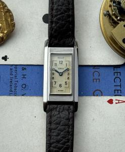 Jaeger LeCoultre Duoplan Art Deco Tank Watch