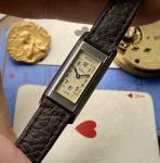 Jaeger LeCoultre Duoplan Art Deco Tank Watch