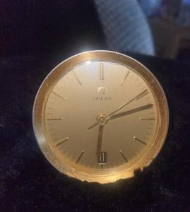 OMEGA 1960s Rocket Line Desk Clock