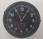 Vintage Omega 8-Day Military Cockpit Clock