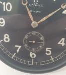 Vintage Omega 8-Day Military Cockpit Clock