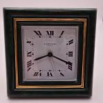 Cartier Lapis Lazuli Vintage Desk Alarm Clock