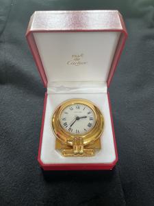 Cartier Quartz Travel Alarm Clock