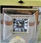 Cartier Stainless Steel Alarm Clock