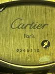Cartier Collisee Gold Finish Alarm Clock