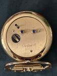 Cartier Colisee Gold Plated Alarm Desk Clock