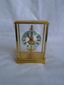Vintage Jaeger LeCoultre Skeleton Baguette Clock