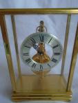 Vintage Jaeger LeCoultre Skeleton Baguette Clock