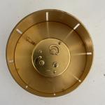 Jaeger LeCoultre Gold Tone 8-Day Desk Clock