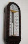 Victorian Carved Oak Admiral FitzRoy Barometer