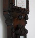 Victorian Carved Oak Admiral FitzRoy Barometer