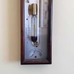 Victorian Sympiesometer by Charles Baker