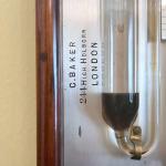 Victorian Sympiesometer by Charles Baker