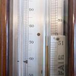 Victorian Sympiesometer by Charles Baker