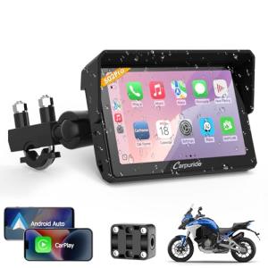 Carpuride W502PRO 5" Motorcycle GPS with Bluetooth