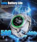 LIGE Men's GPS Smart Watch with AMOLED Display