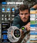 LIGE Men's GPS Smart Watch with AMOLED Display