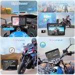 Carpuride W502PRO 5" Motorcycle GPS with Bluetooth