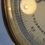 Vintage French Brass Barometer - PNHB