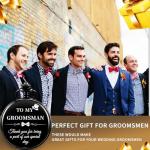 Engraved Wedding Pocket Watches for Groomsmen