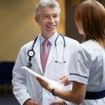 Nievajio Waterproof Nurse Fob Watch - Black