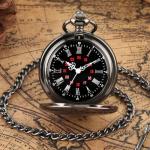 Engraved Pocket Watch for Groomsmen Wedding Gift