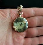 Antique 18ct Gold Rose Cut Diamond Pocket Watch