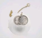 Antique Gold Pocket Watch with 1901 Coin Chain