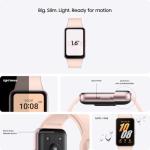 Samsung Galaxy Fit3 Smartwatch in Pink Gold