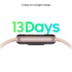 Samsung Galaxy Fit3 Smartwatch in Pink Gold