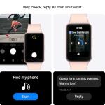 Samsung Galaxy Fit3 Smartwatch in Pink Gold