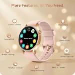 Stylish Women’s Smart Watch with Heart Rate Monitor