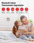 Smart Bluetooth Hygrometer and Thermometer with Alerts