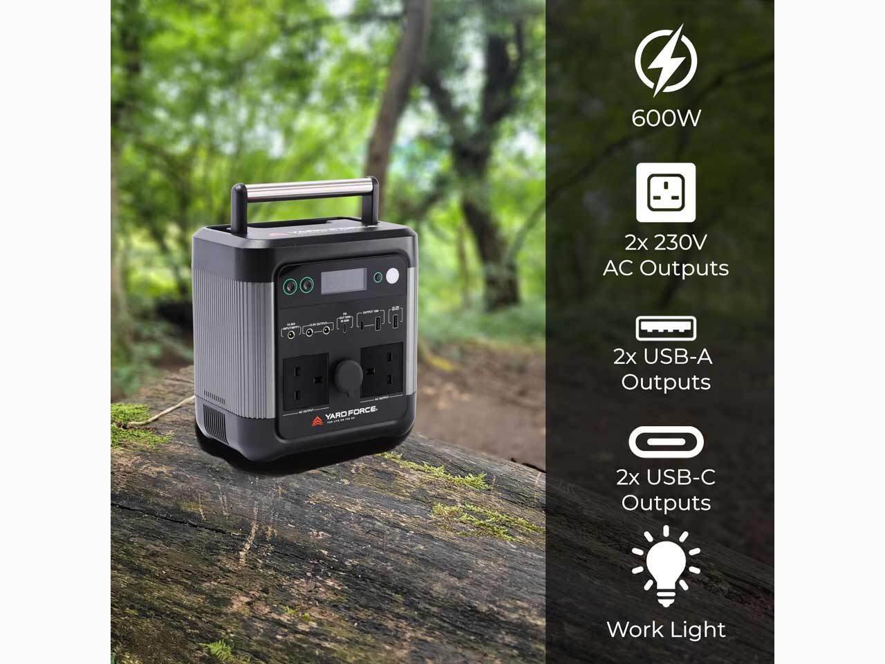 Yard Force LX PS600-UK 600W Power Station