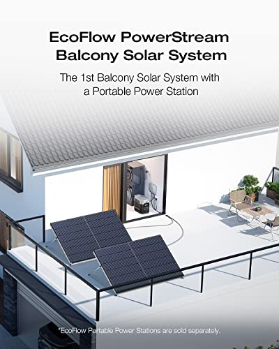 EcoFlow PowerStream Solar Charger with Microinverter