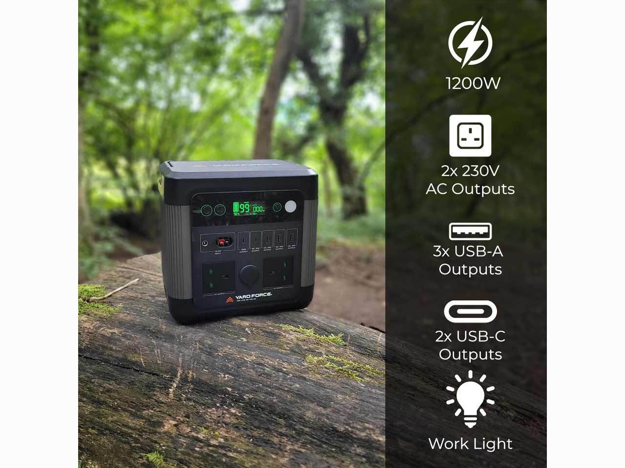 Yard Force LX PS1200-UK 1200W Power Station