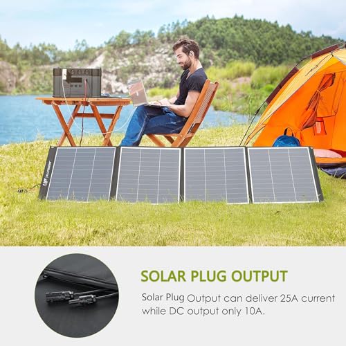 ALLPOWERS 200W Foldable Solar Charger for Outdoors