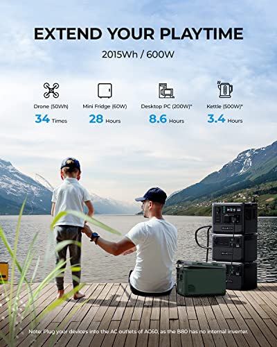 BLUETTI B80 Expansion Battery Pack for Power Stations