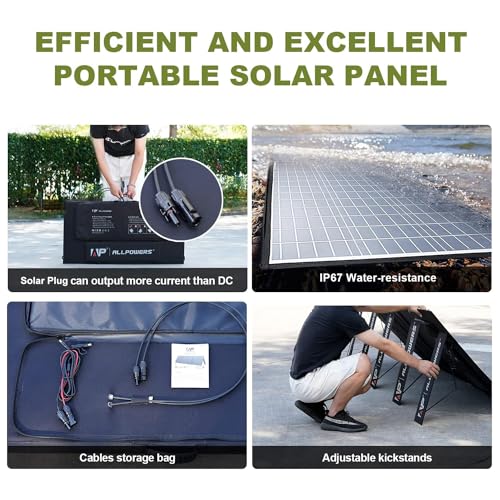 ALLPOWERS 400W Foldable Solar Panel Charger