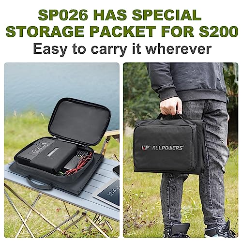 ALLPOWERS S200 Portable Power Station & Solar Panel
