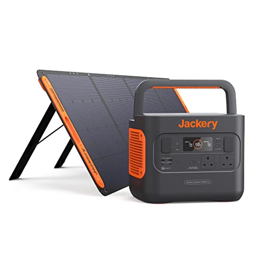 Jackery Solar Generator 2000 PRO with 200W Solar Saga