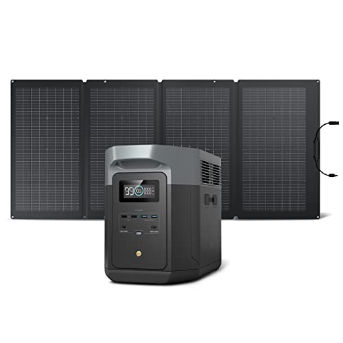 ECOFLOW DELTA 2 Max Solar Generator & Panel