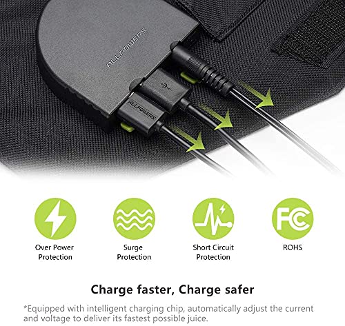 ALLPOWERS 100W Foldable Solar Charger for Devices