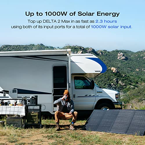 ECOFLOW DELTA 2 Max Solar Generator & Panel
