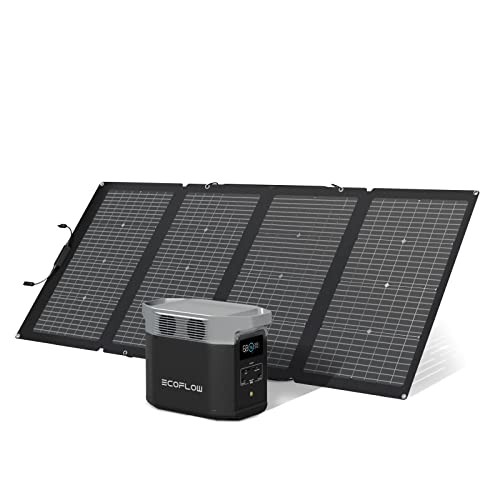 EcoFlow DELTA 2 Solar Generator & 220W Panel